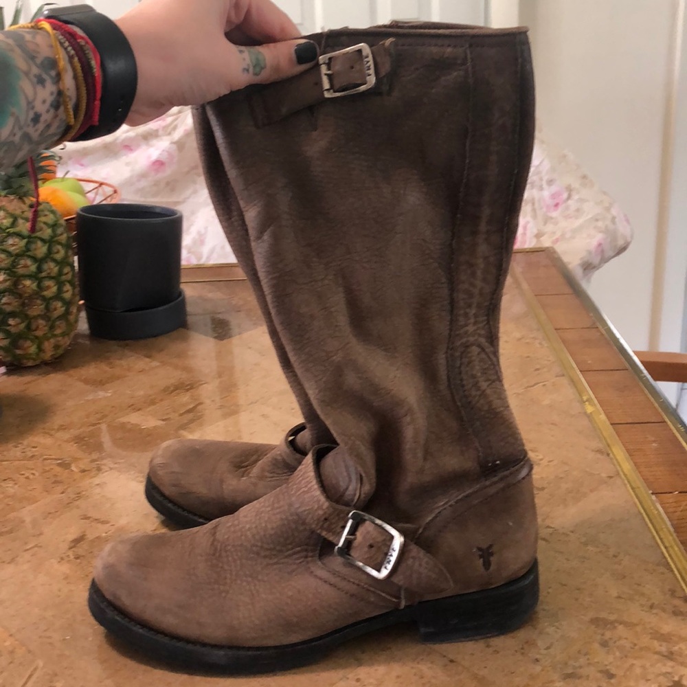 Frye Veronica tall slouch boots size 10